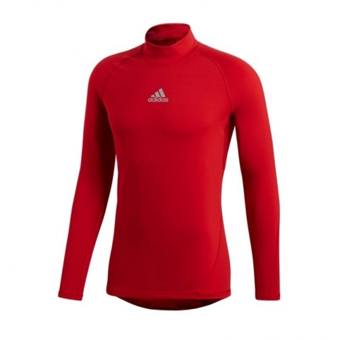 Adidas AlphaSkin Climawarm DP5537 Î‘Î½Î´ÏÎ¹ÎºÎ® Î™ÏƒÎ¿Î¸ÎµÏÎ¼Î¹ÎºÎ® ÎœÎ±ÎºÏÏ…Î¼Î¬Î½Î¹ÎºÎ· ÎœÏ€Î»Î¿ÏÎ¶Î± ÎšÏŒÎºÎºÎ¹Î½Î·